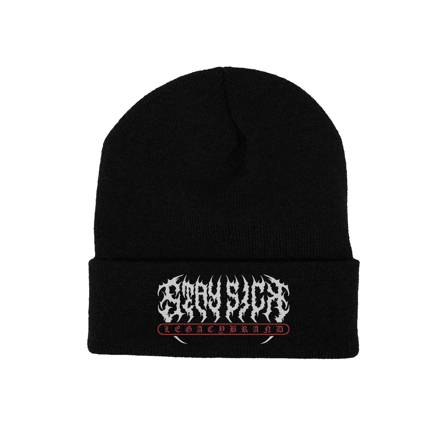 Legacy Black Flip-Up Beanie