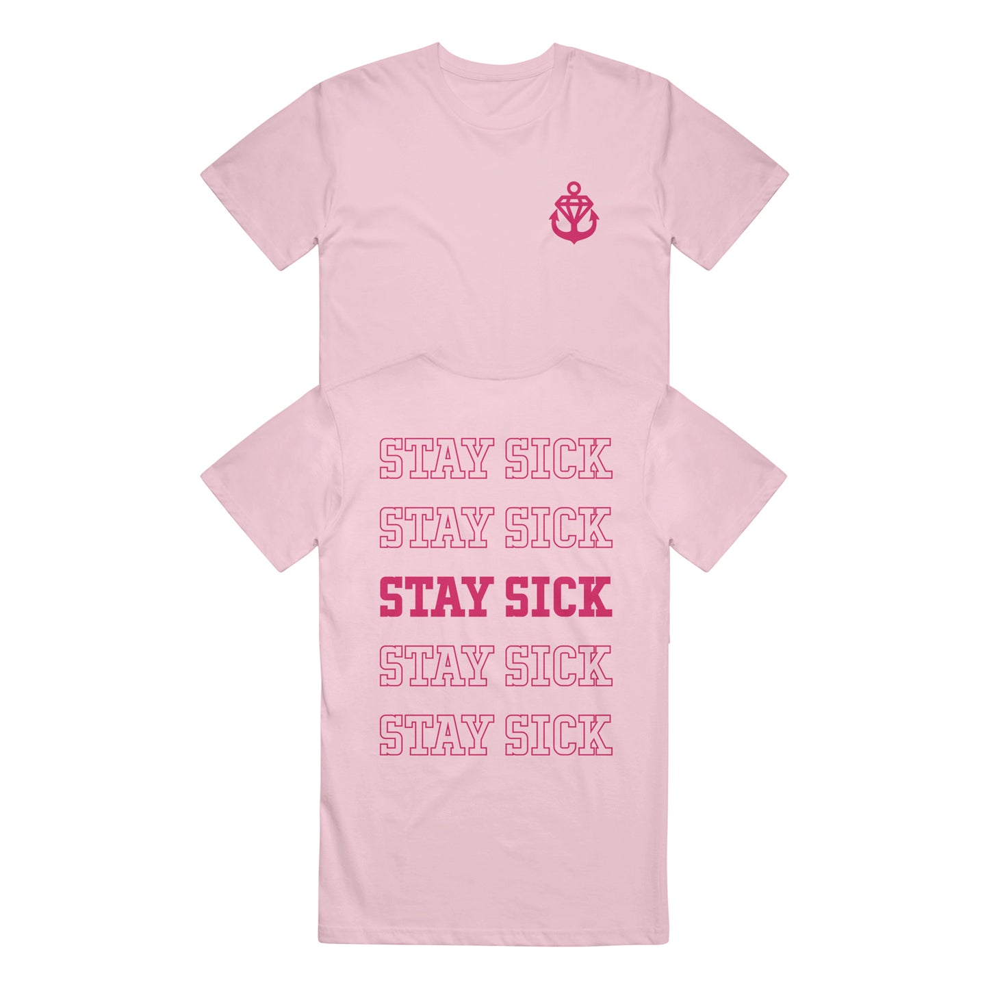 Repeat Light Pink T-Shirt
