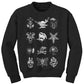 Tattoo Flash Black Crewneck