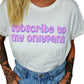 Onlyfans Cropped White Girl's Shirt