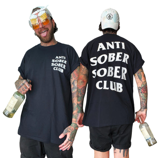 Anti-Sober Black T-Shirt